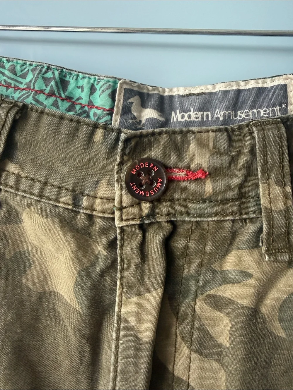 Modern Amusement Camo Shorts
